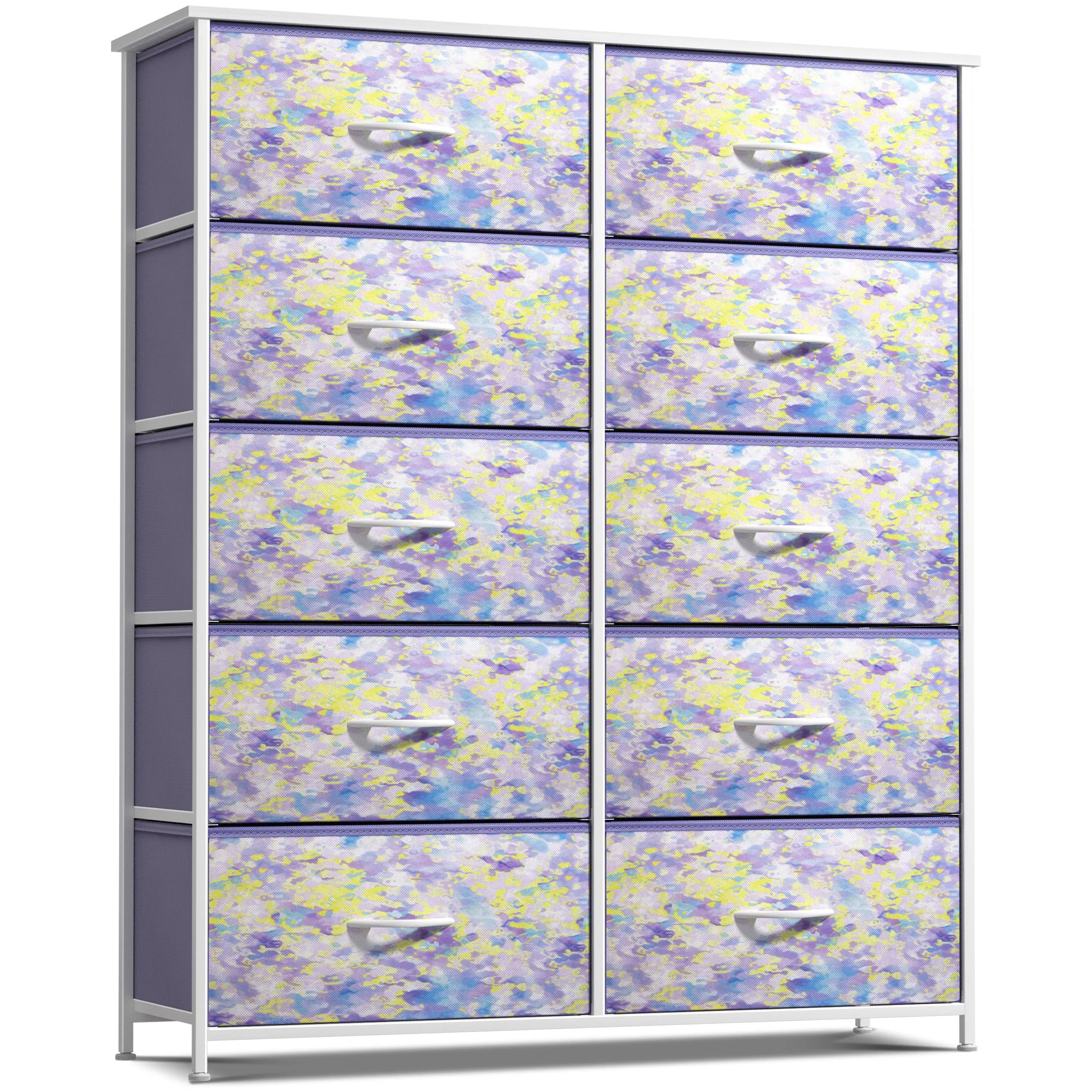 10 Drawer Tall Vertical Dresser