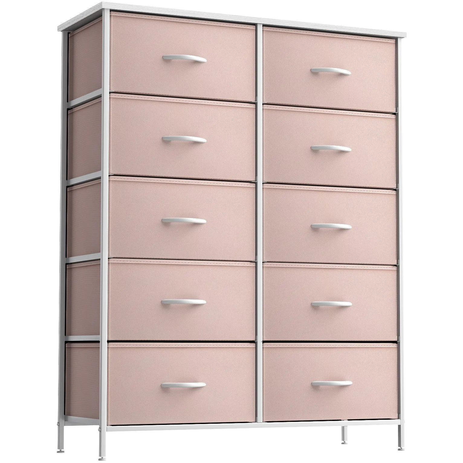 10 Drawer Tall Vertical Dresser