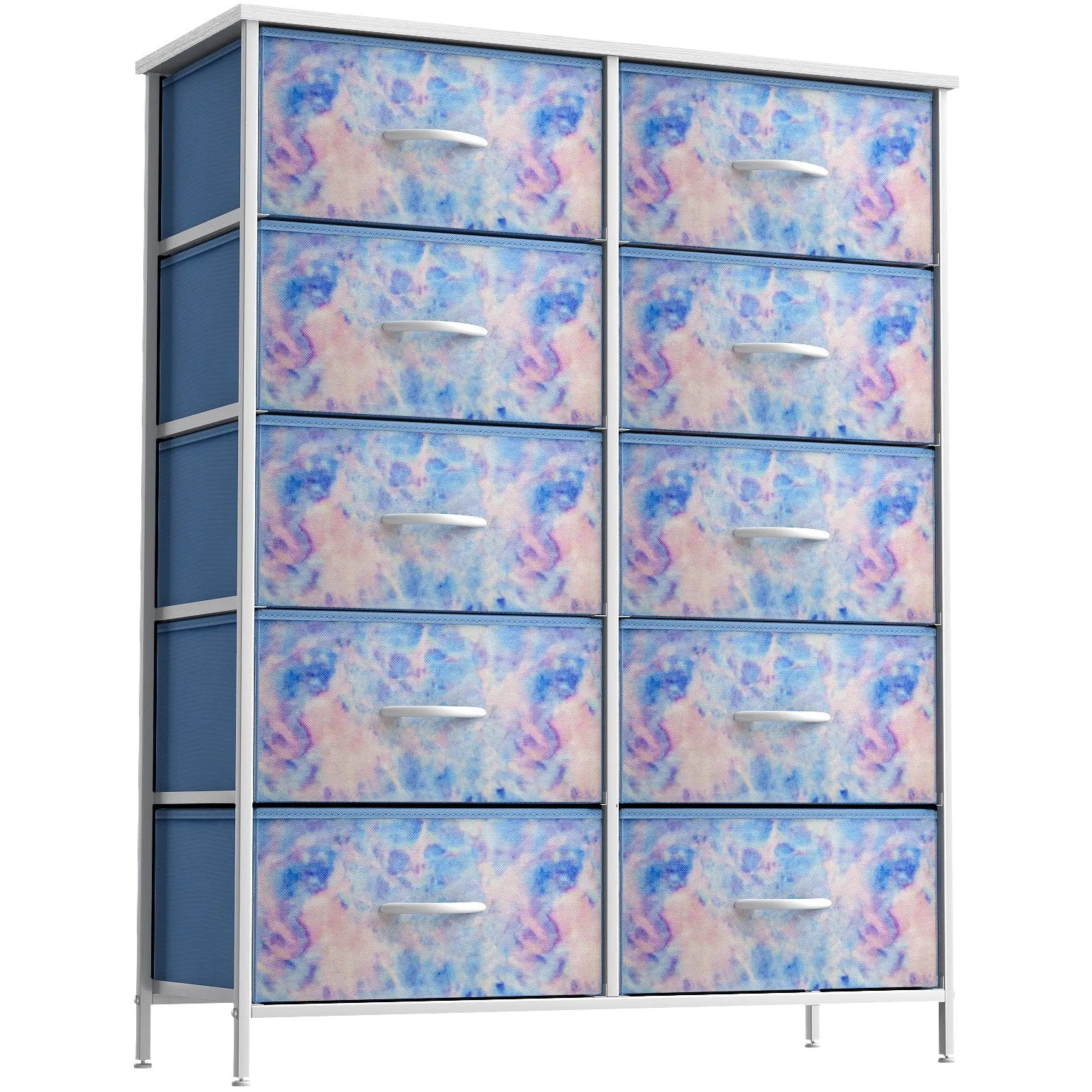 10 Drawer Tall Vertical Dresser