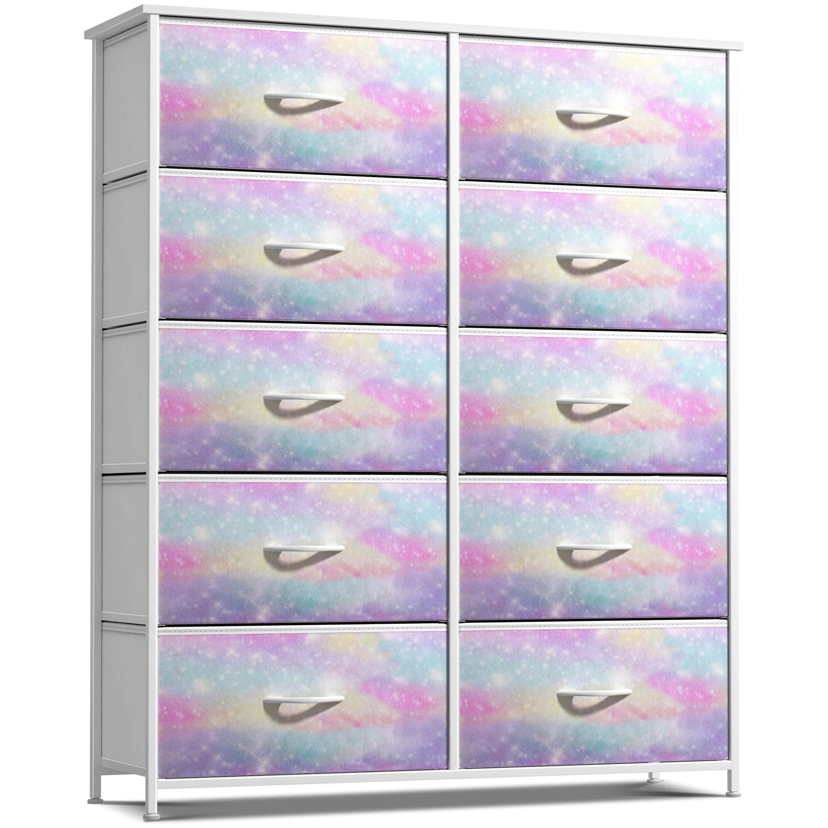 10 Drawer Tall Vertical Dresser