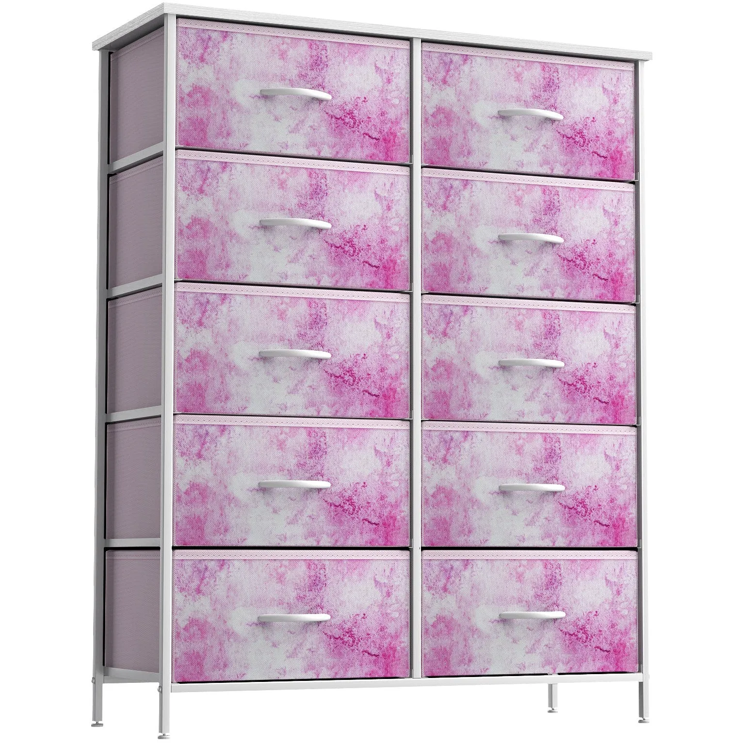 10 Drawer Tall Vertical Dresser