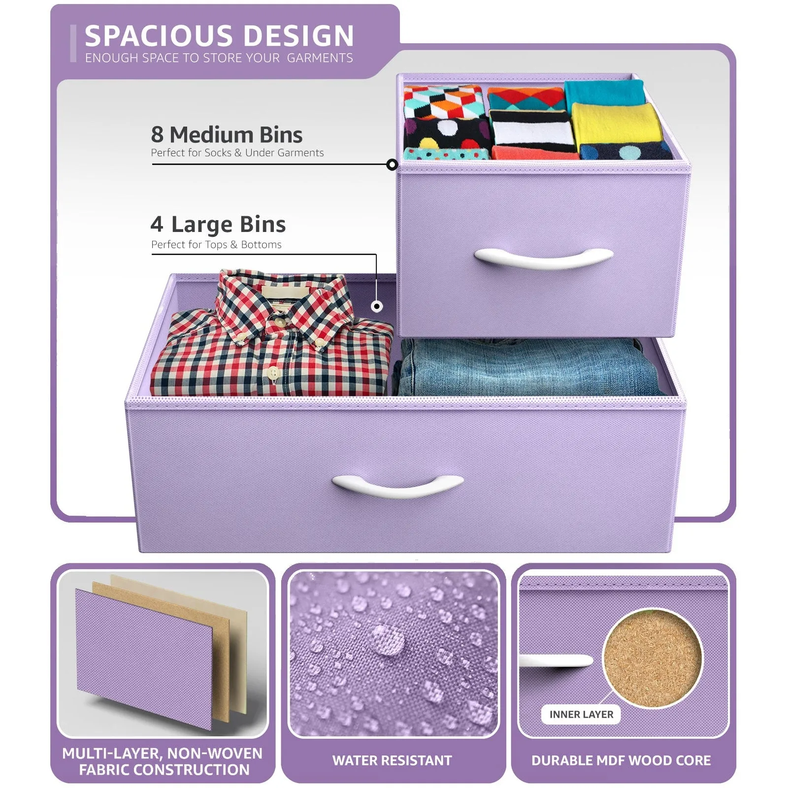12 Drawer Wide Dresser