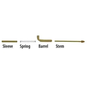 Sure! Heres an optimized title for your e-commerce product:

14KW & 18KY Dress Shirt Popgun Stud Backs - High-Quality Stem Only for Classic Style

This version includes modifiers and provides more clarity about the products quality and purpose.