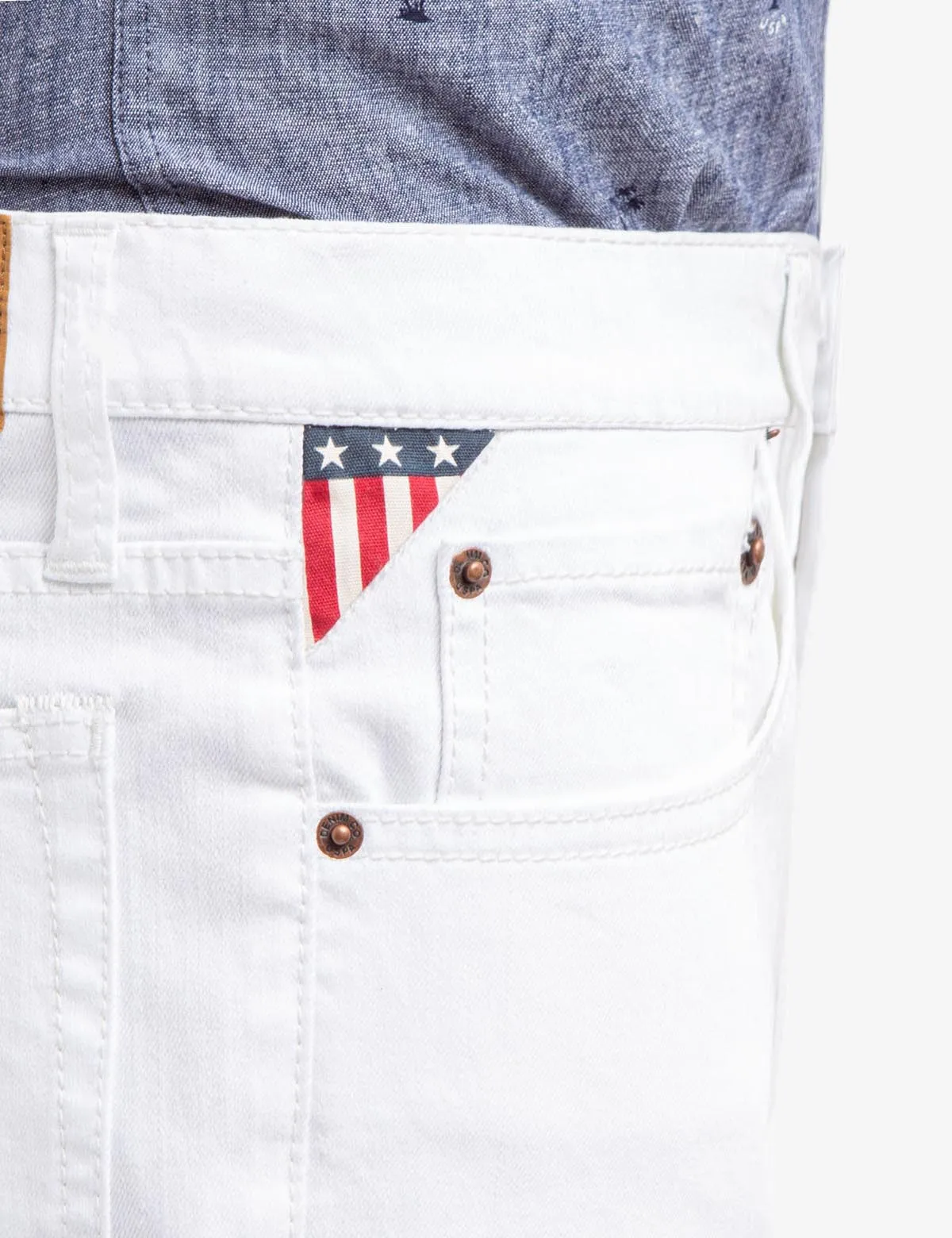5 POCKET SLIM STRAIGHT SHORTS
