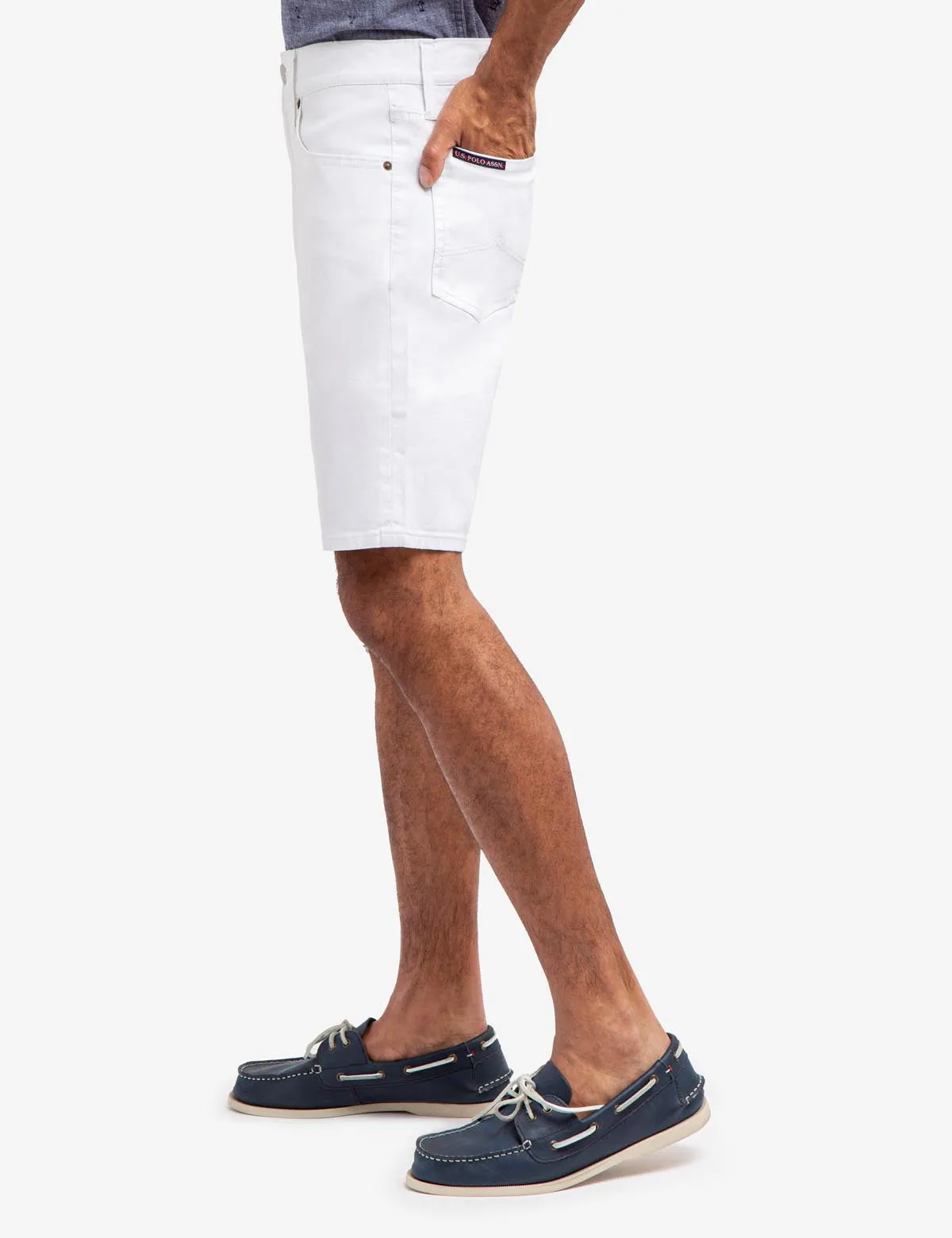 5 POCKET SLIM STRAIGHT SHORTS