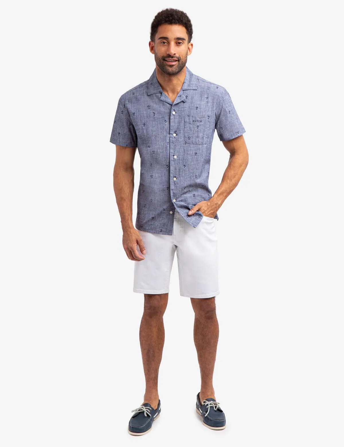 5 POCKET SLIM STRAIGHT SHORTS