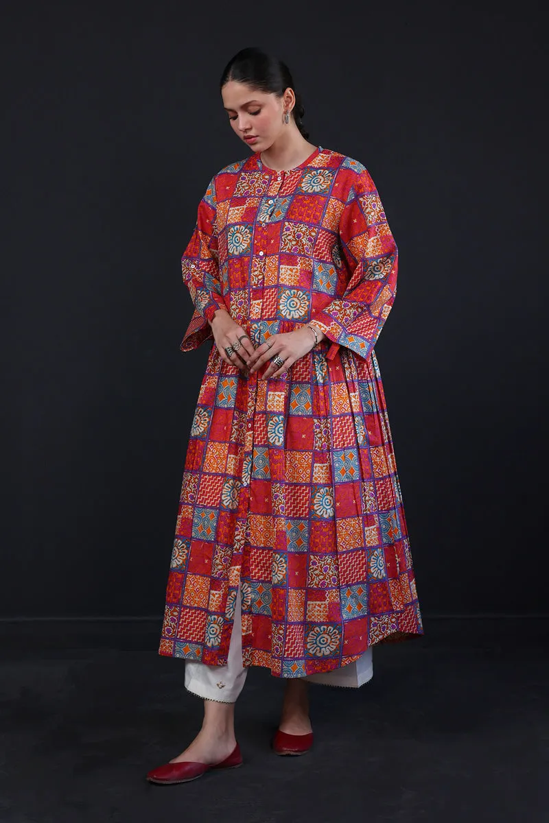 African Batik Dress