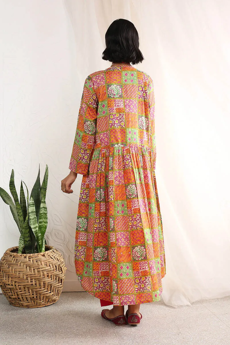 African Batik Dress
