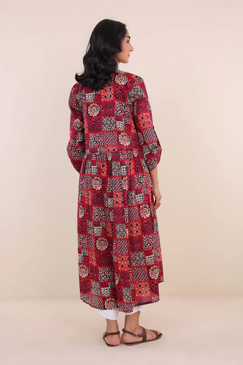 African Batik Dress