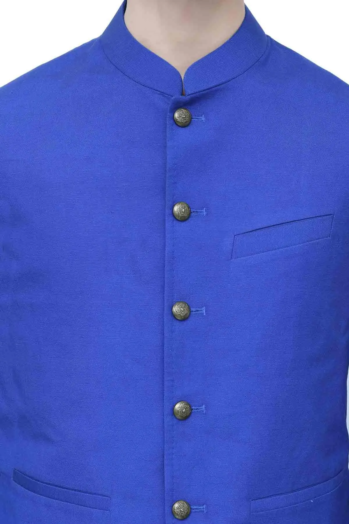 Afroz Waistcoat Royal Blue