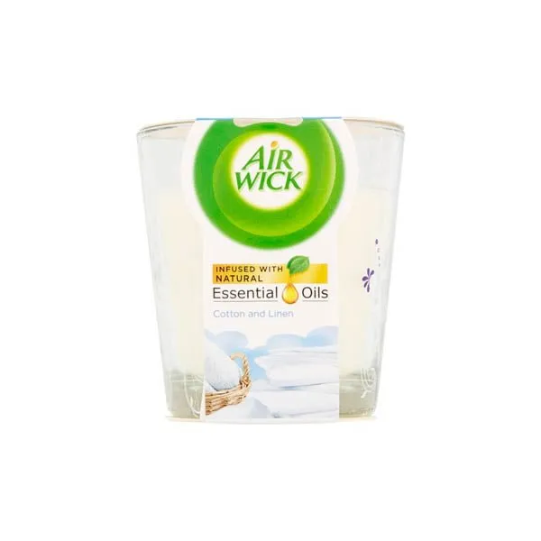 Airwick Jar Candle Cotton & Linen 105g