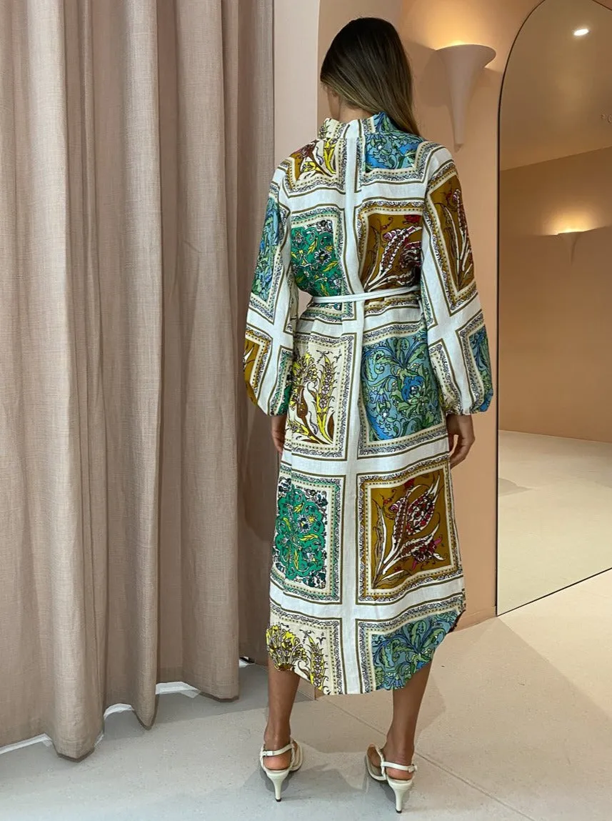 Alemais Delphine Shirtdress in Multi