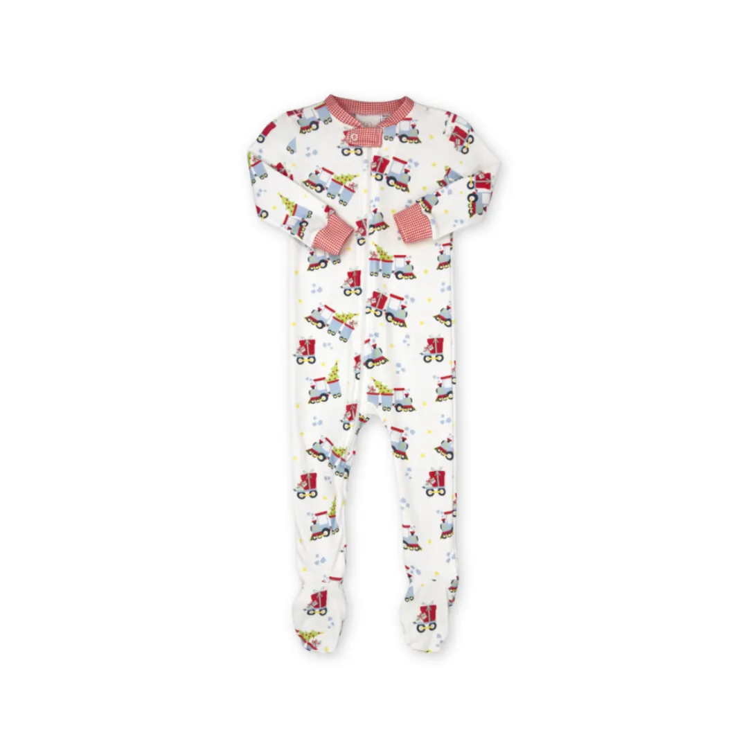 All Aboard! Footie Pajamas