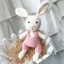 Amigurumi Bunny with Overalls