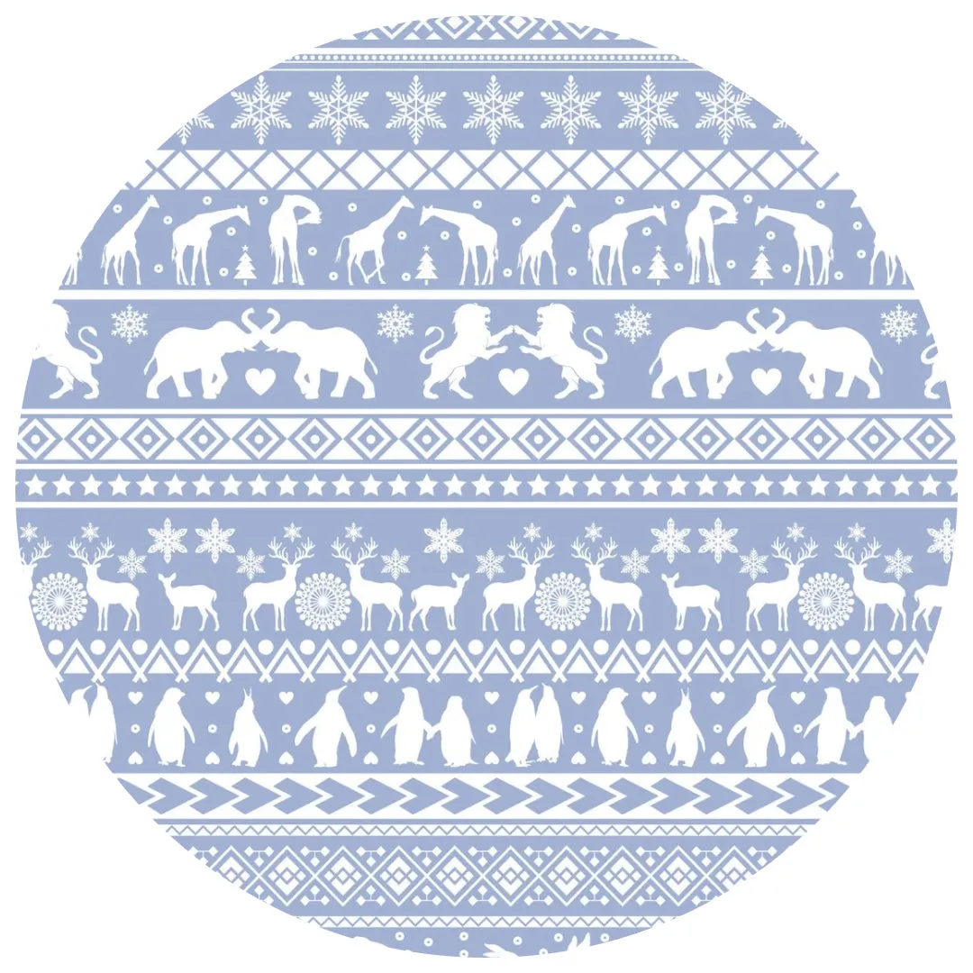 Arctic Fair Isle | Zip Convertible