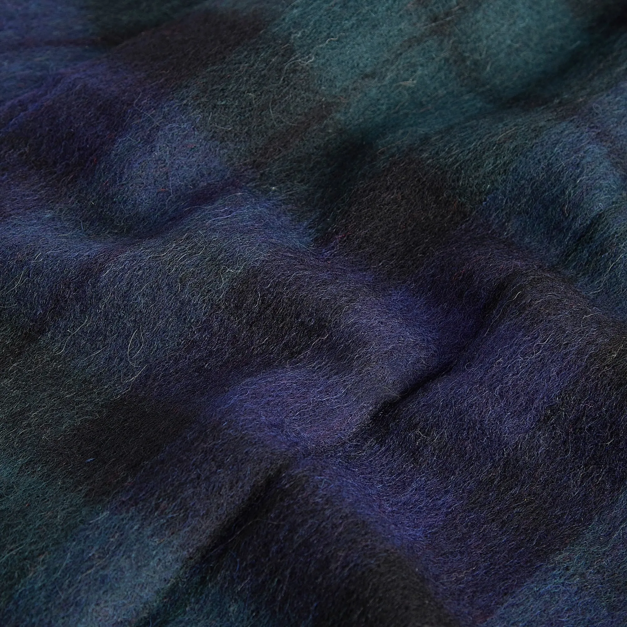 Barbour Tartan Lambswool Scarf I Blue Granite