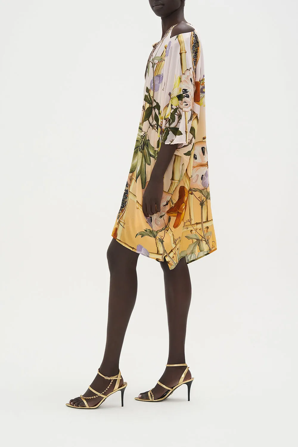 BATWING CUTOUT SHORT KAFTAN ORIGINAL SIN