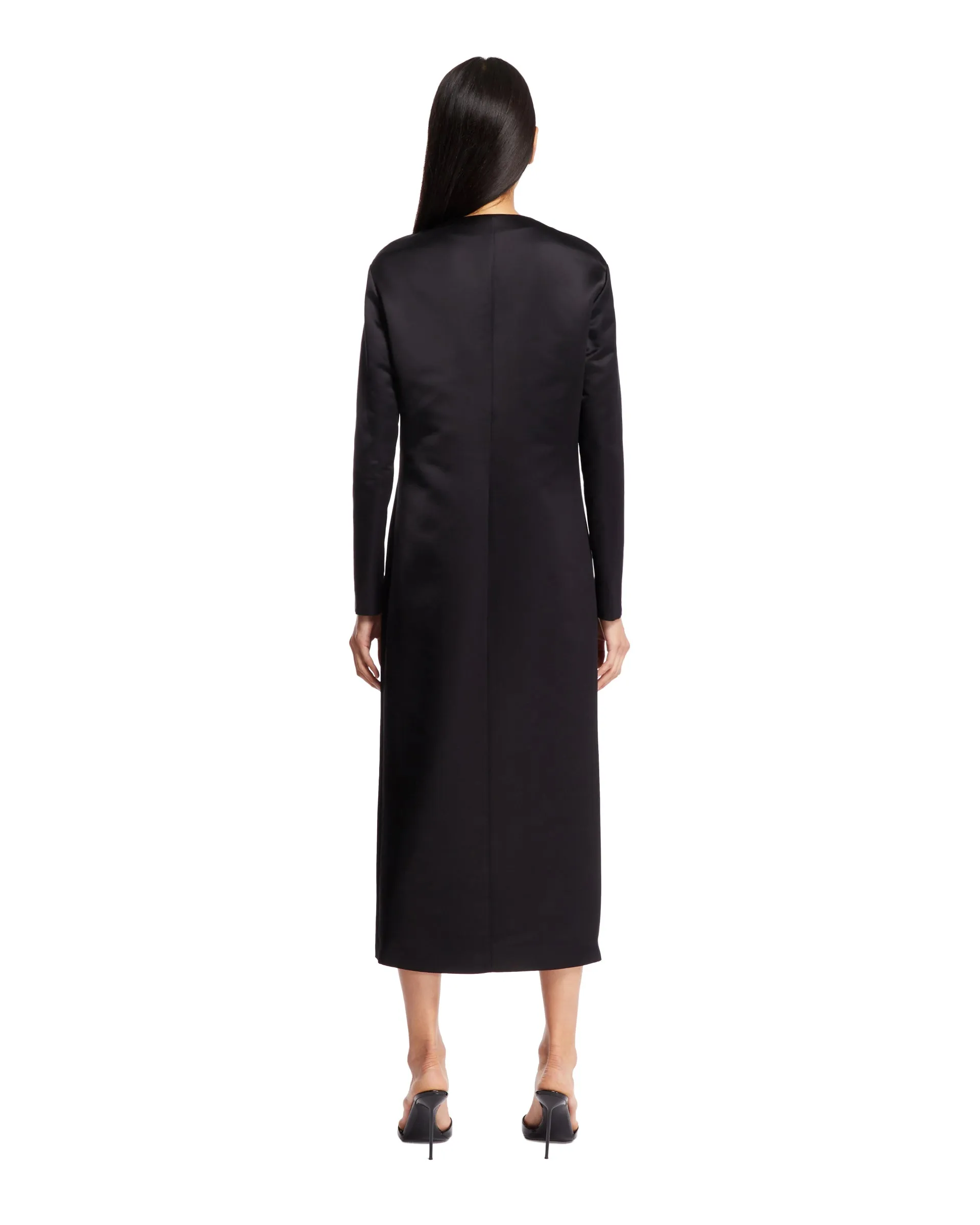 Black Front Fastening Dress