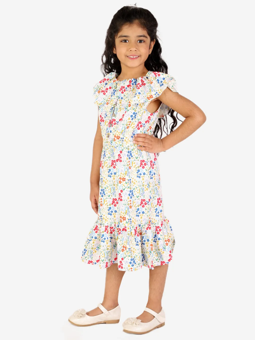 Blake White Floral Dress