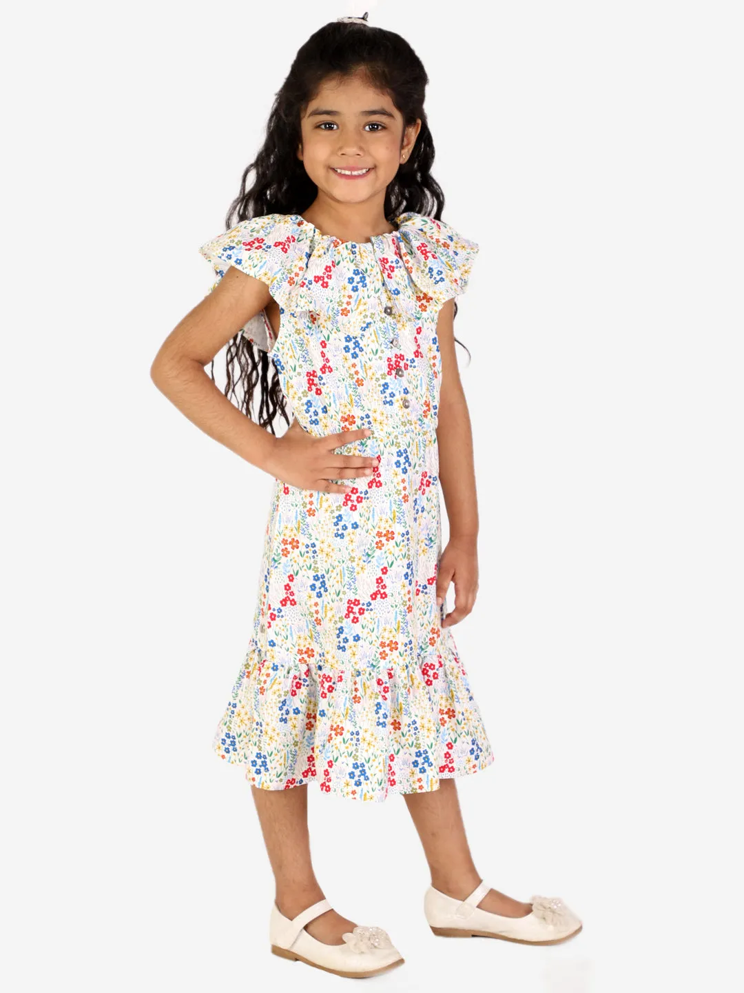 Blake White Floral Dress
