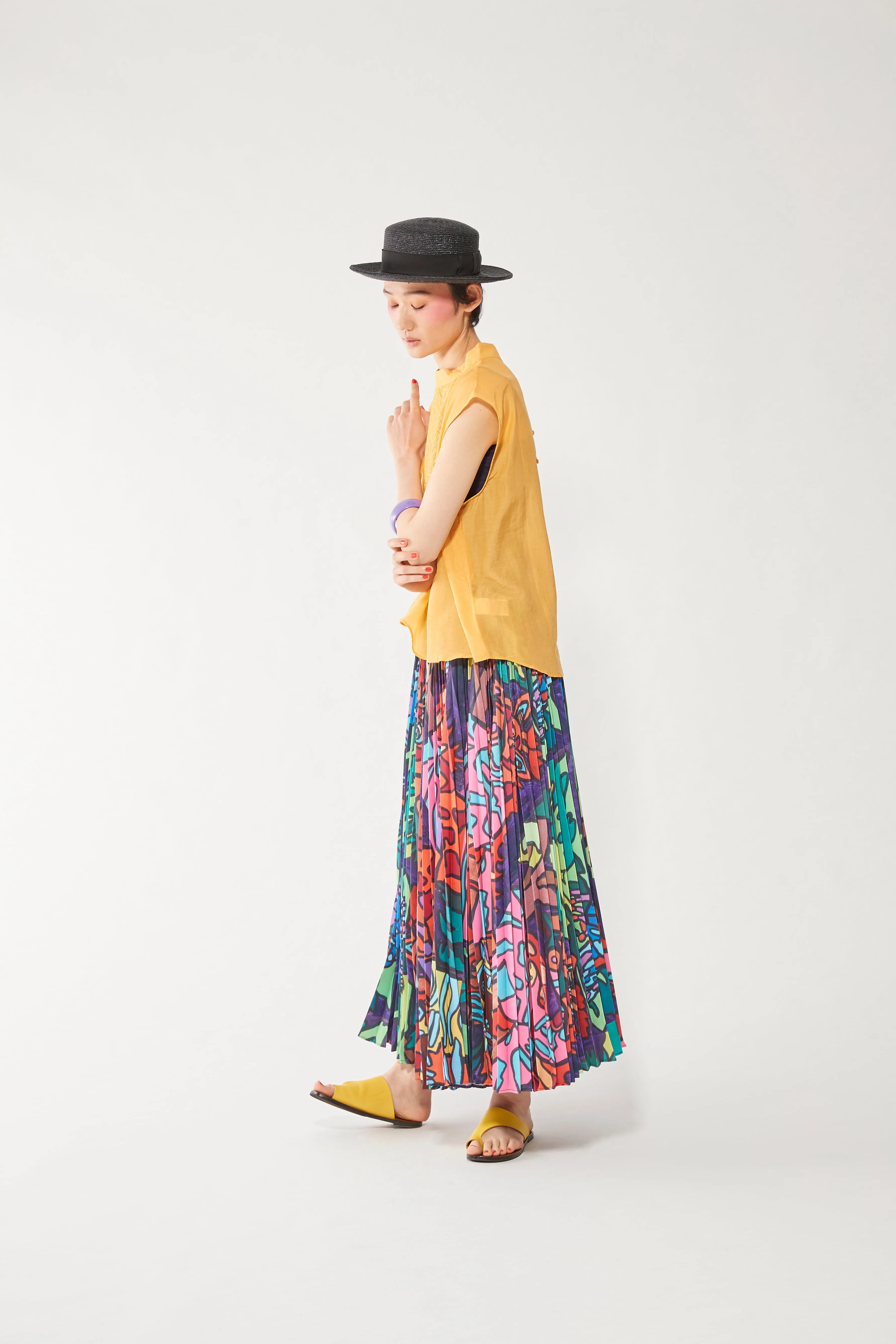 CANACO | Pleated Skirt