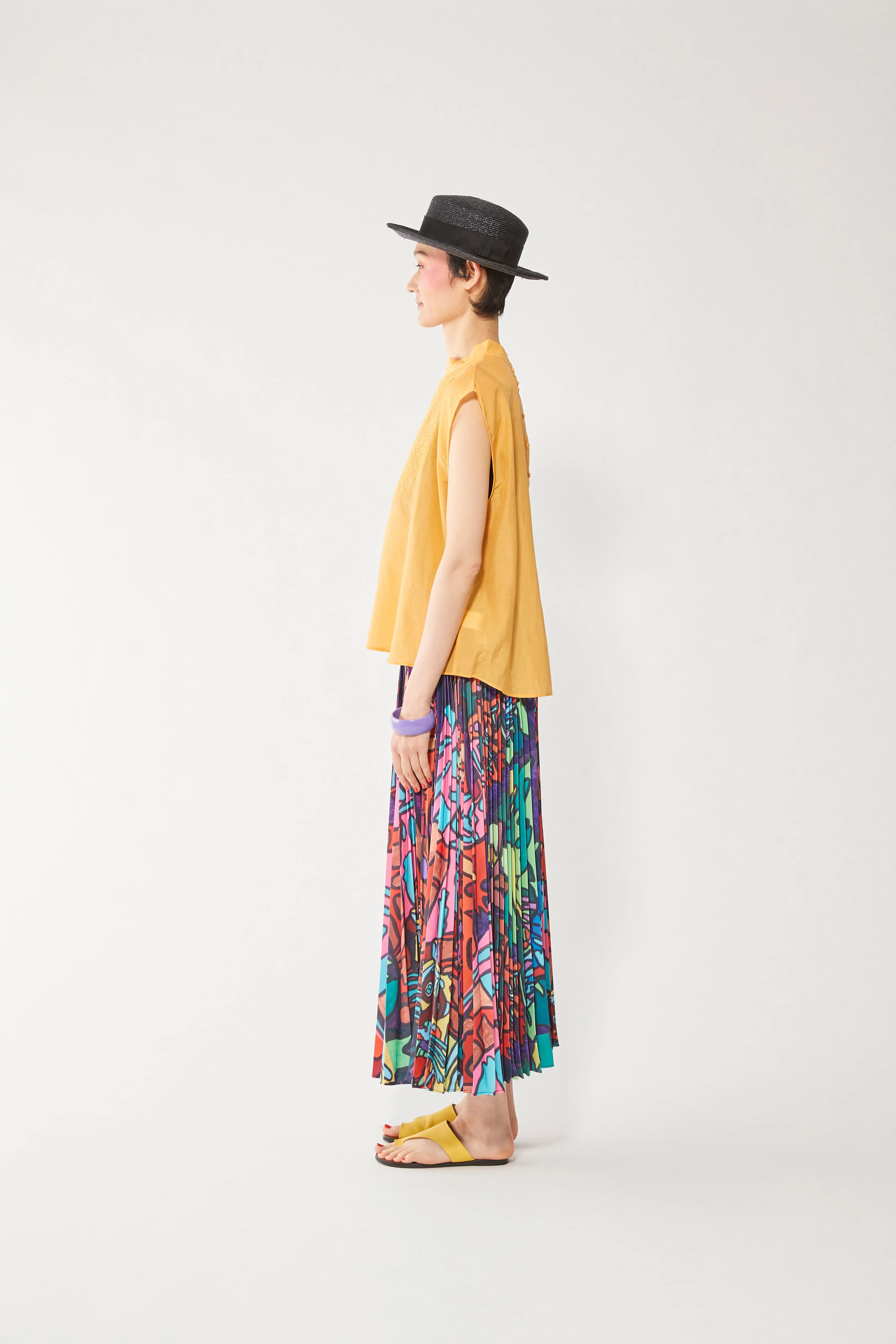 CANACO | Pleated Skirt