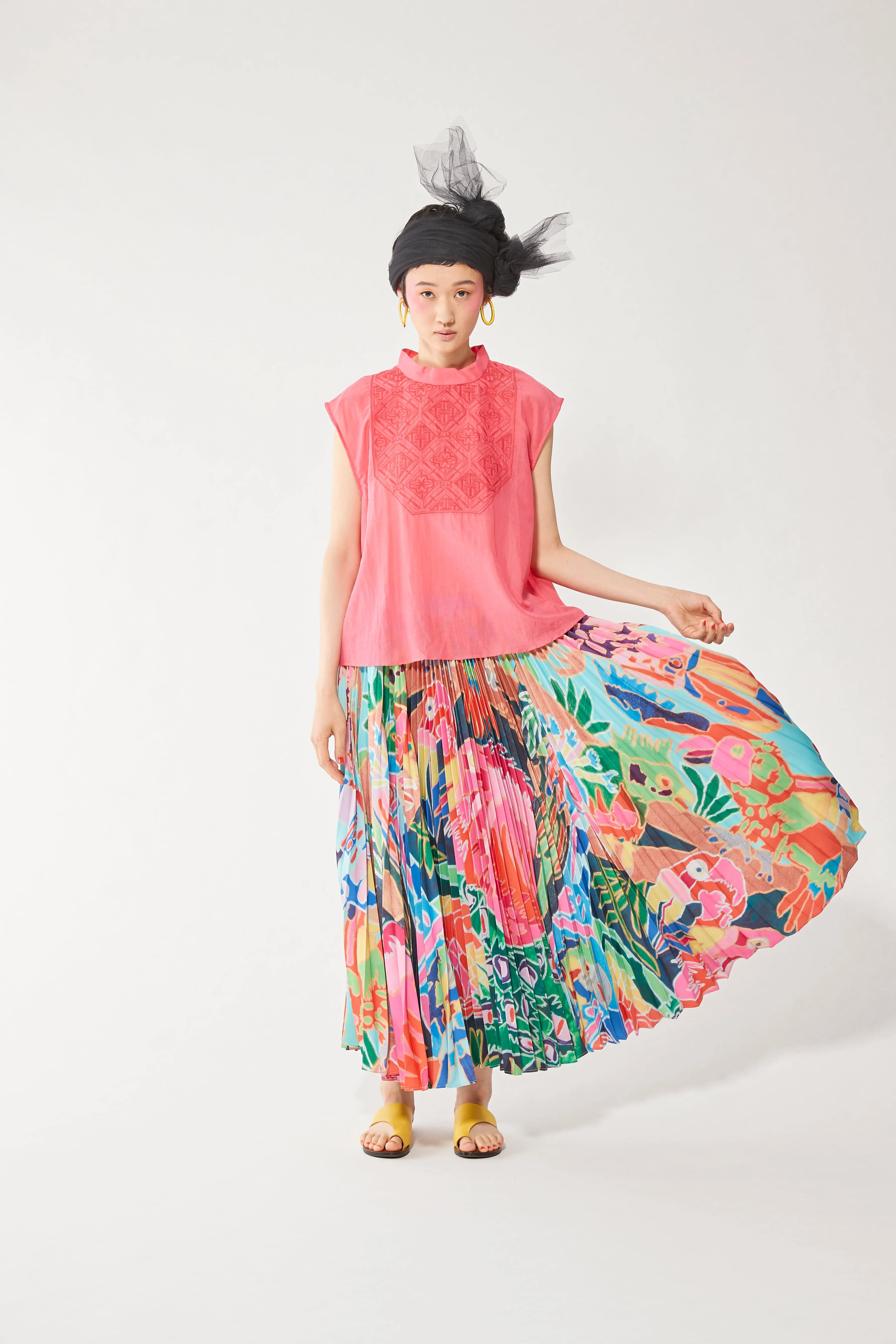CANACO | Pleated Skirt