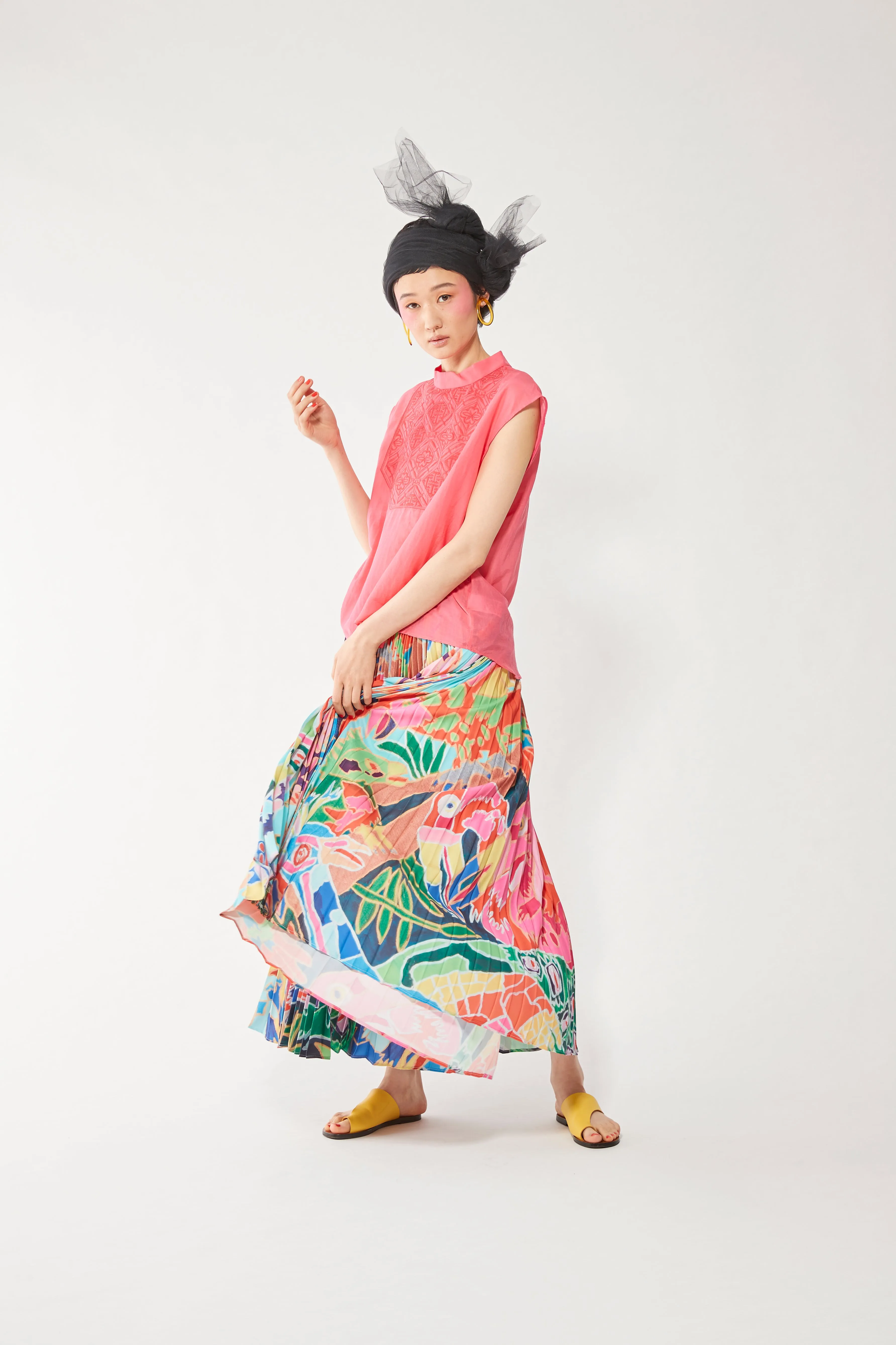 CANACO | Pleated Skirt
