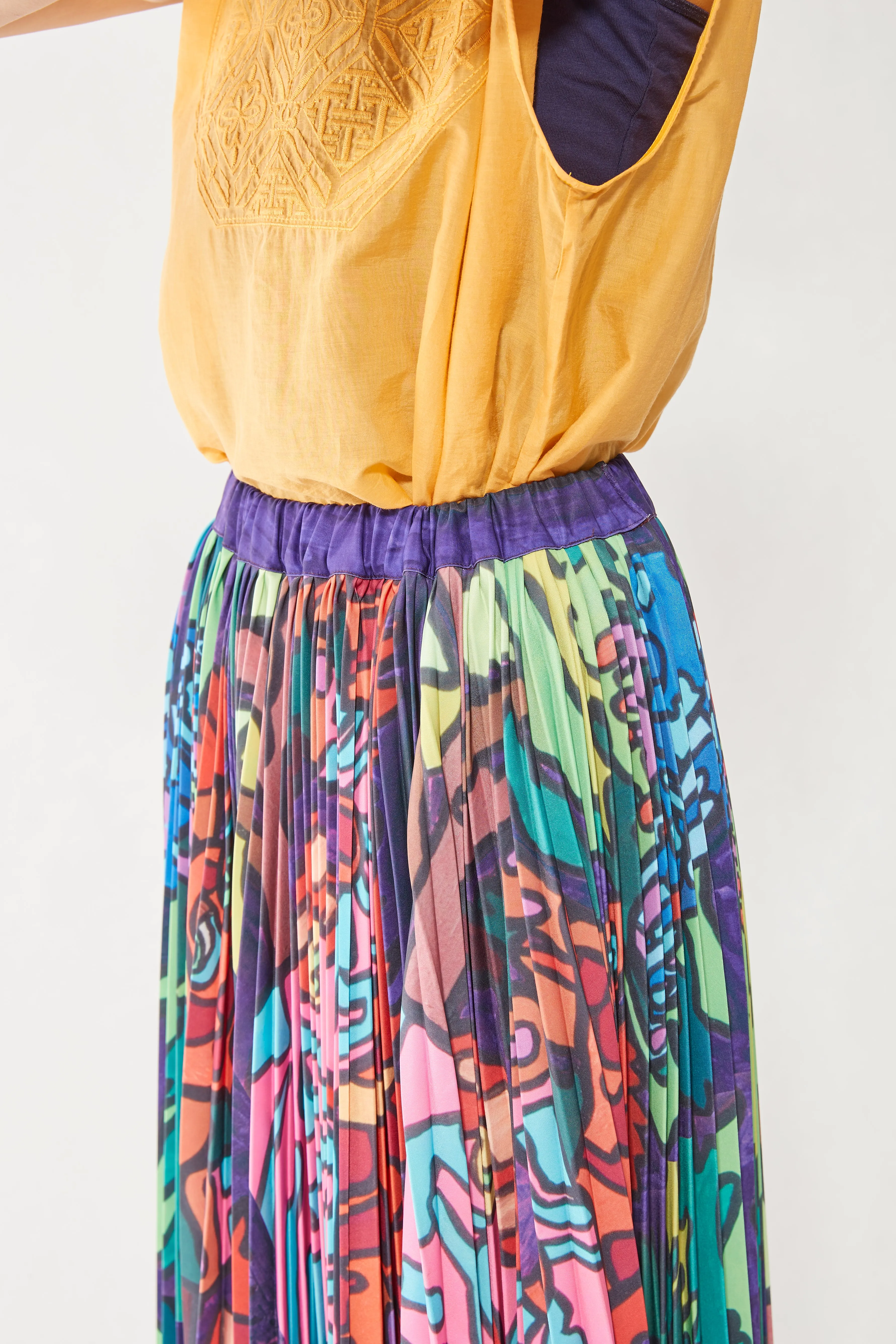 CANACO | Pleated Skirt