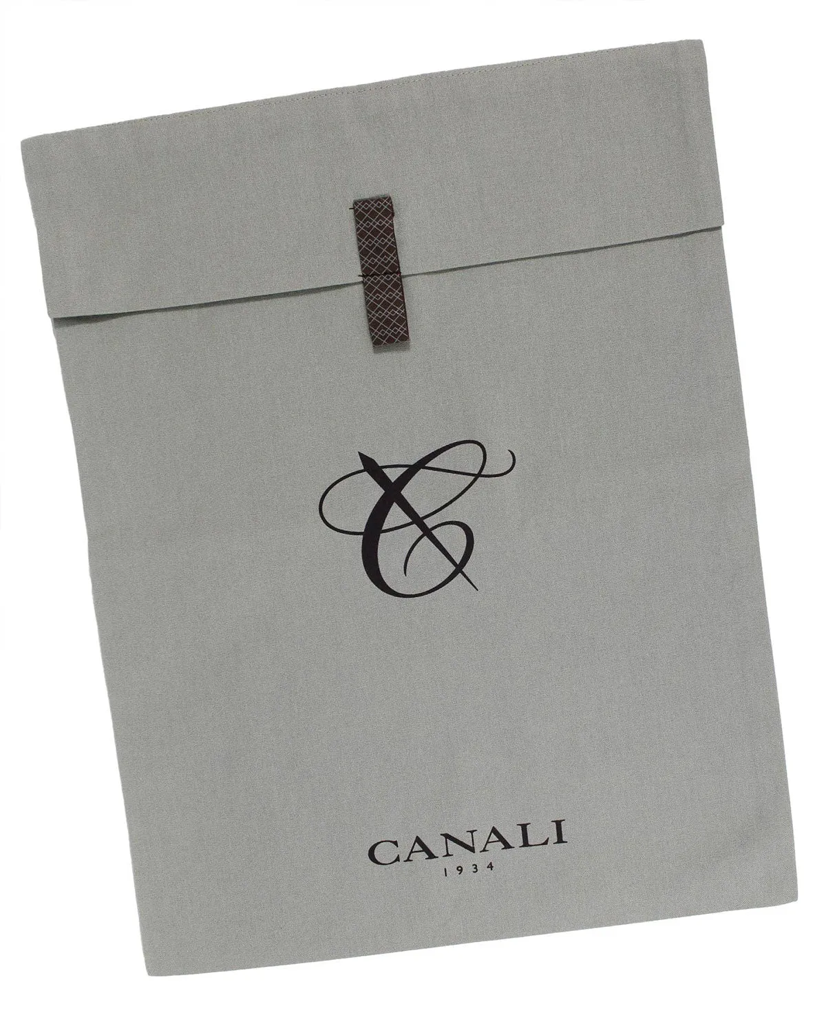 Canali Dress Shirt White Blue Graph Check Exclusive Collection - Modern Fit 39 - 15 1/2
