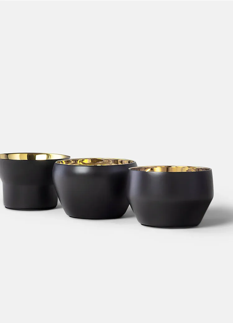Candle Holder Kin | Set of 3 | Black