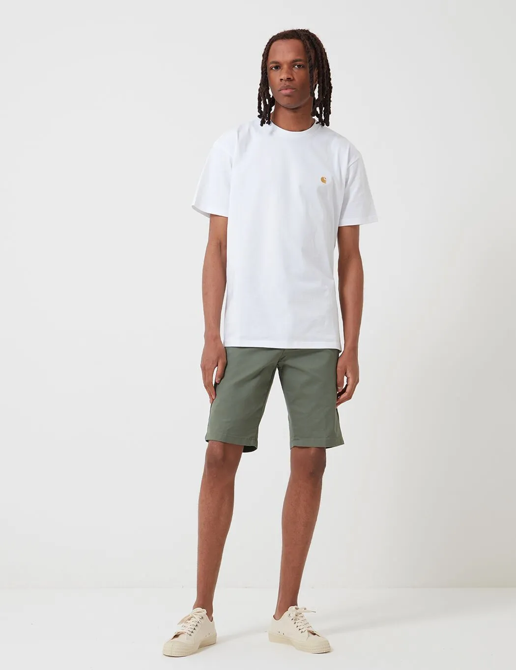 Carhartt-WIP Sid Short (Stretch Twill) - Dollar Green