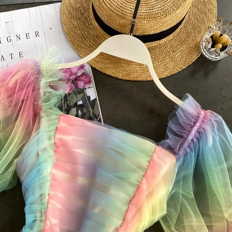 Client Kripisha In Our Bella Rainbow Top