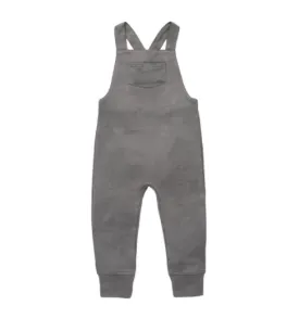 Colored Organics - Baby Oli Overalls in Pewter