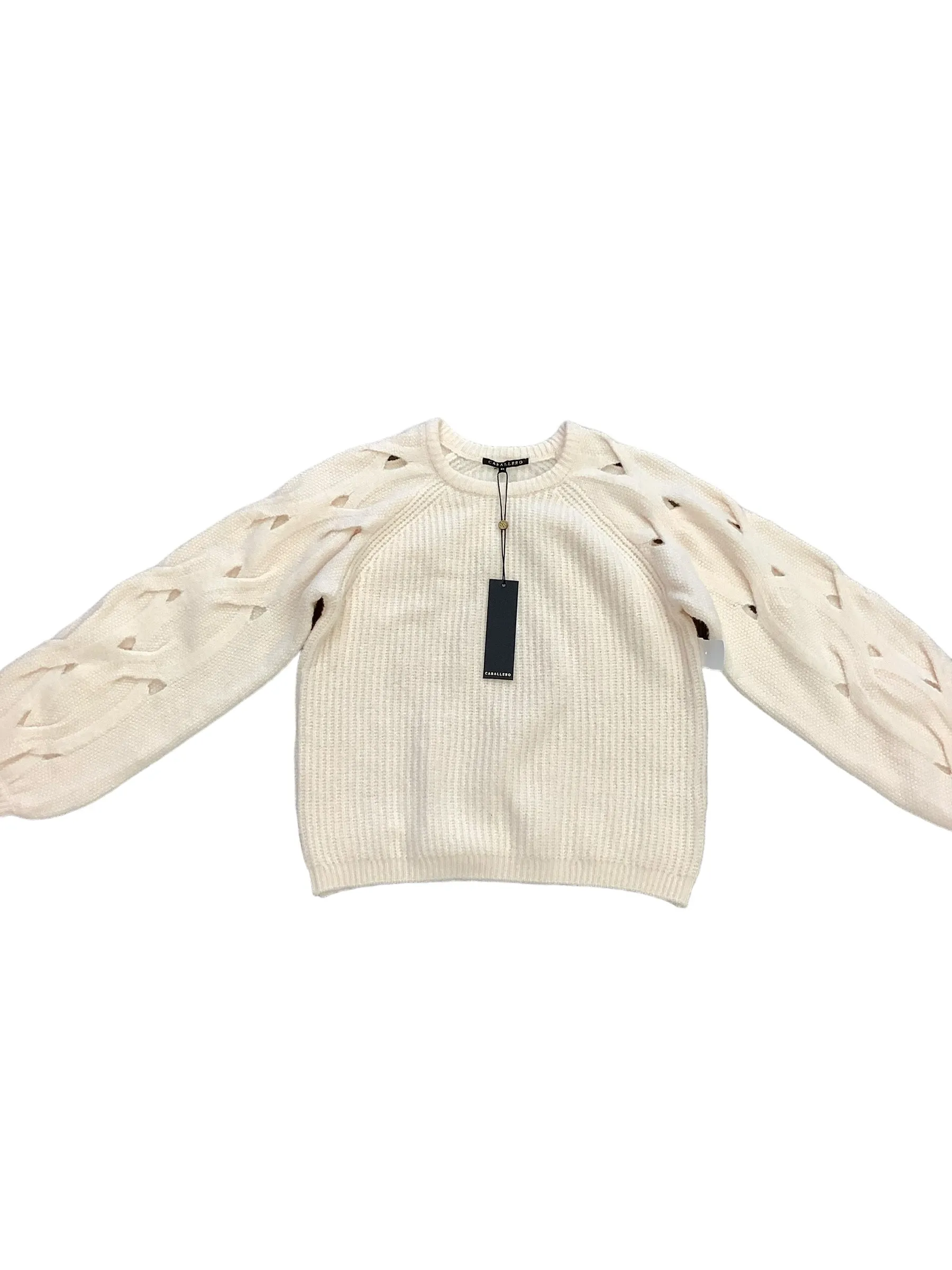 Cream Sweater Caballero, Size Xs