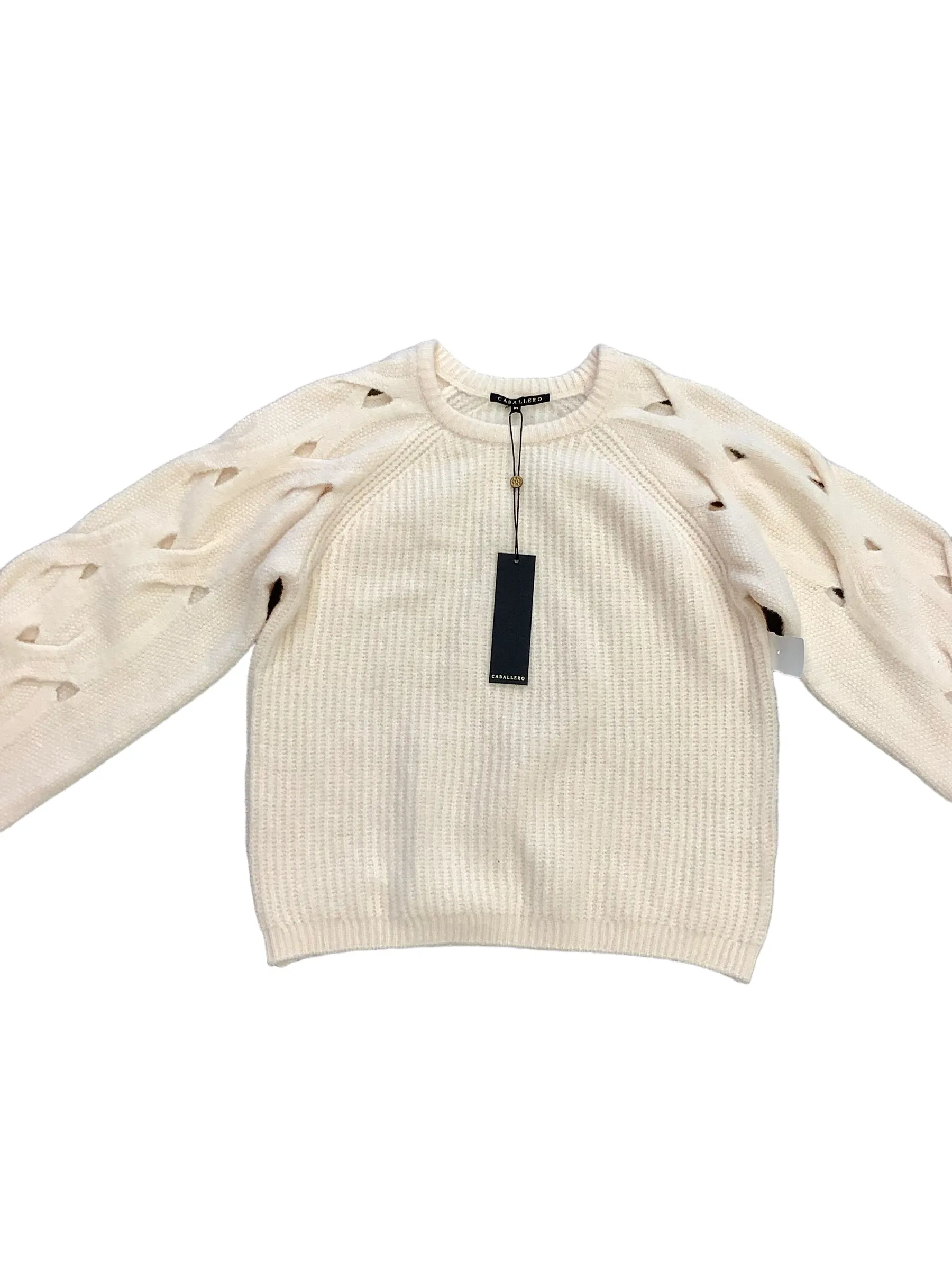 Cream Sweater Caballero, Size Xs