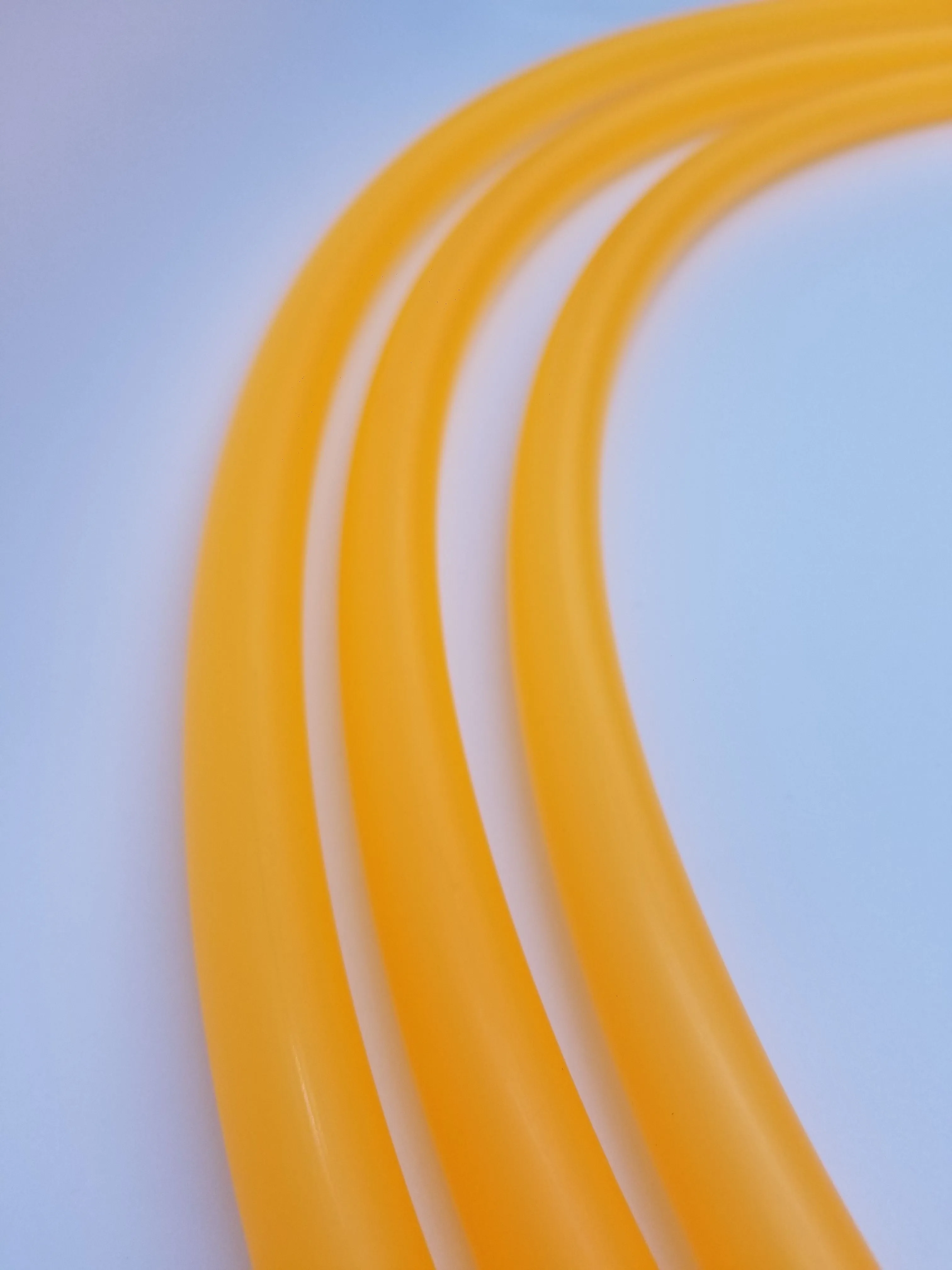 Creamsicle - UV Orange Polypro Bare Hoop 5/8