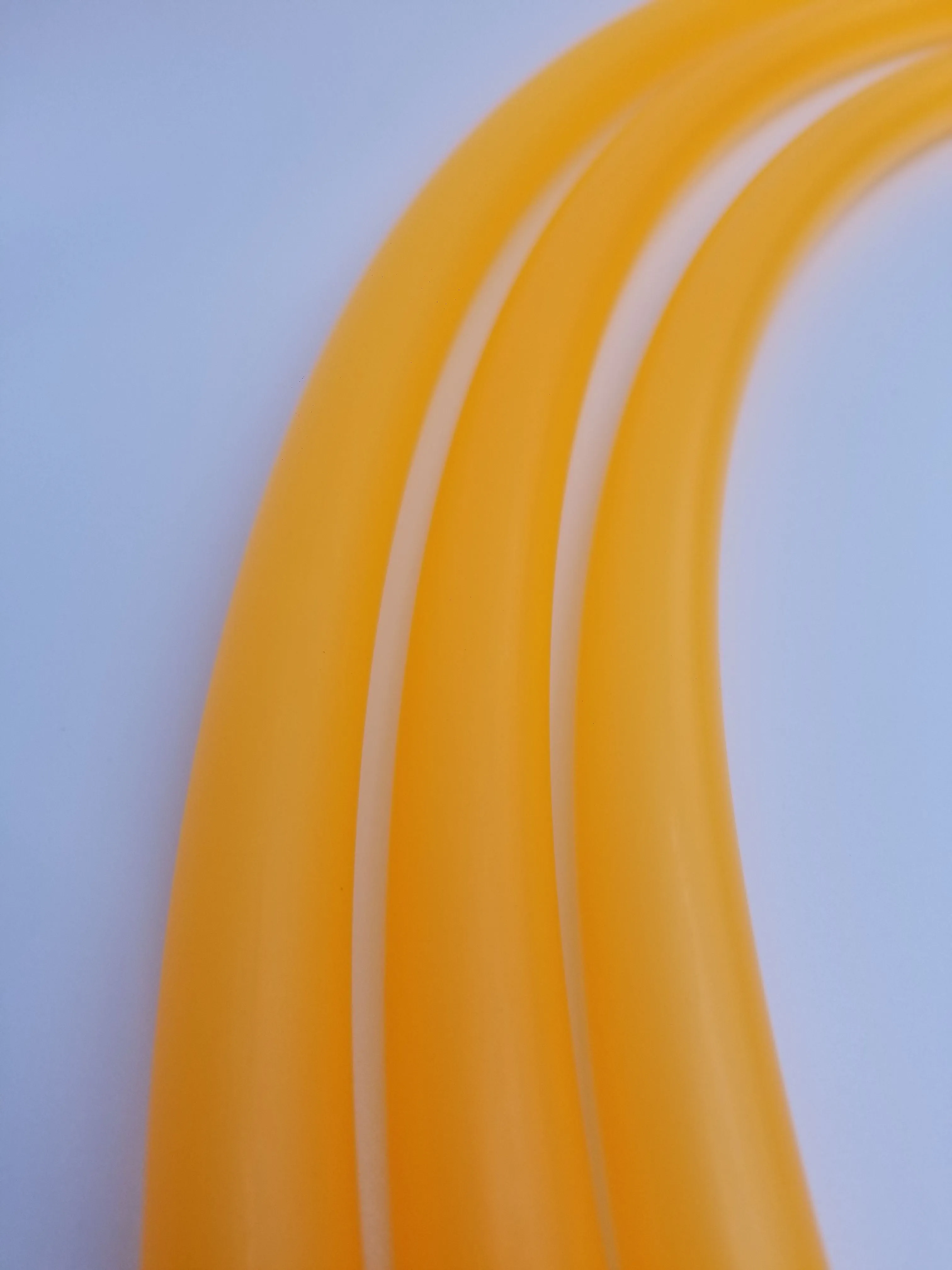 Creamsicle - UV Orange Polypro Bare Hoop 5/8