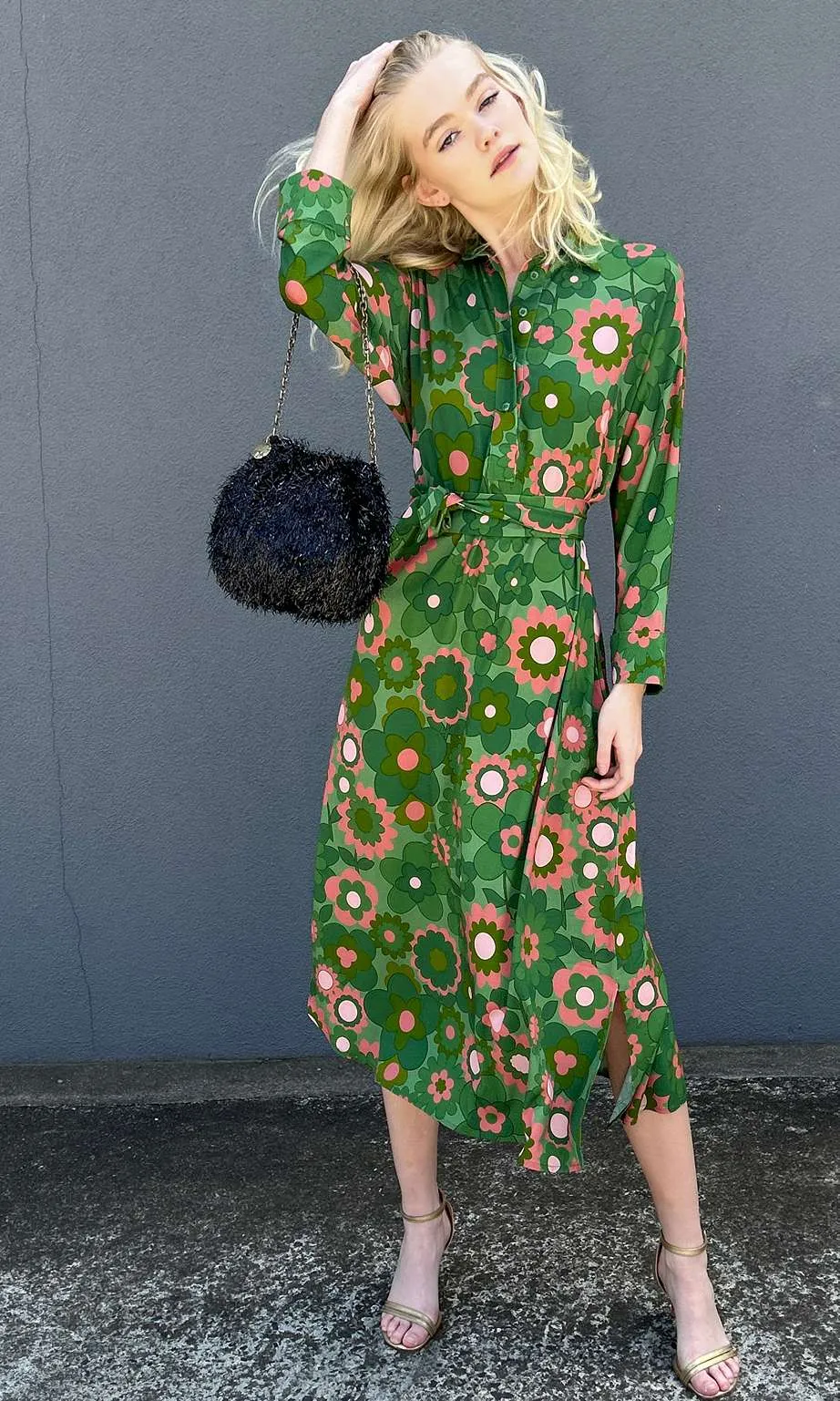 Cristina Roisin Silk Dress