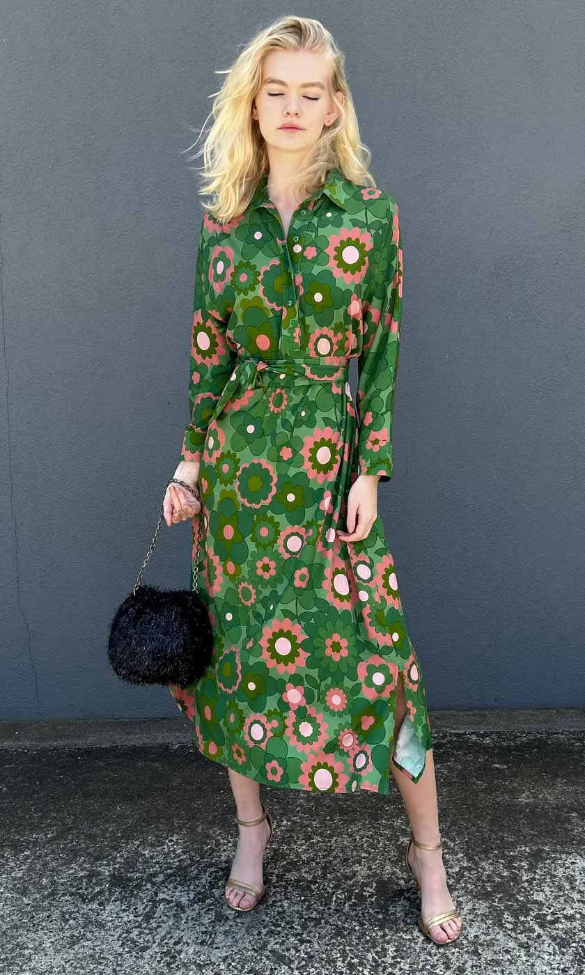 Cristina Roisin Silk Dress