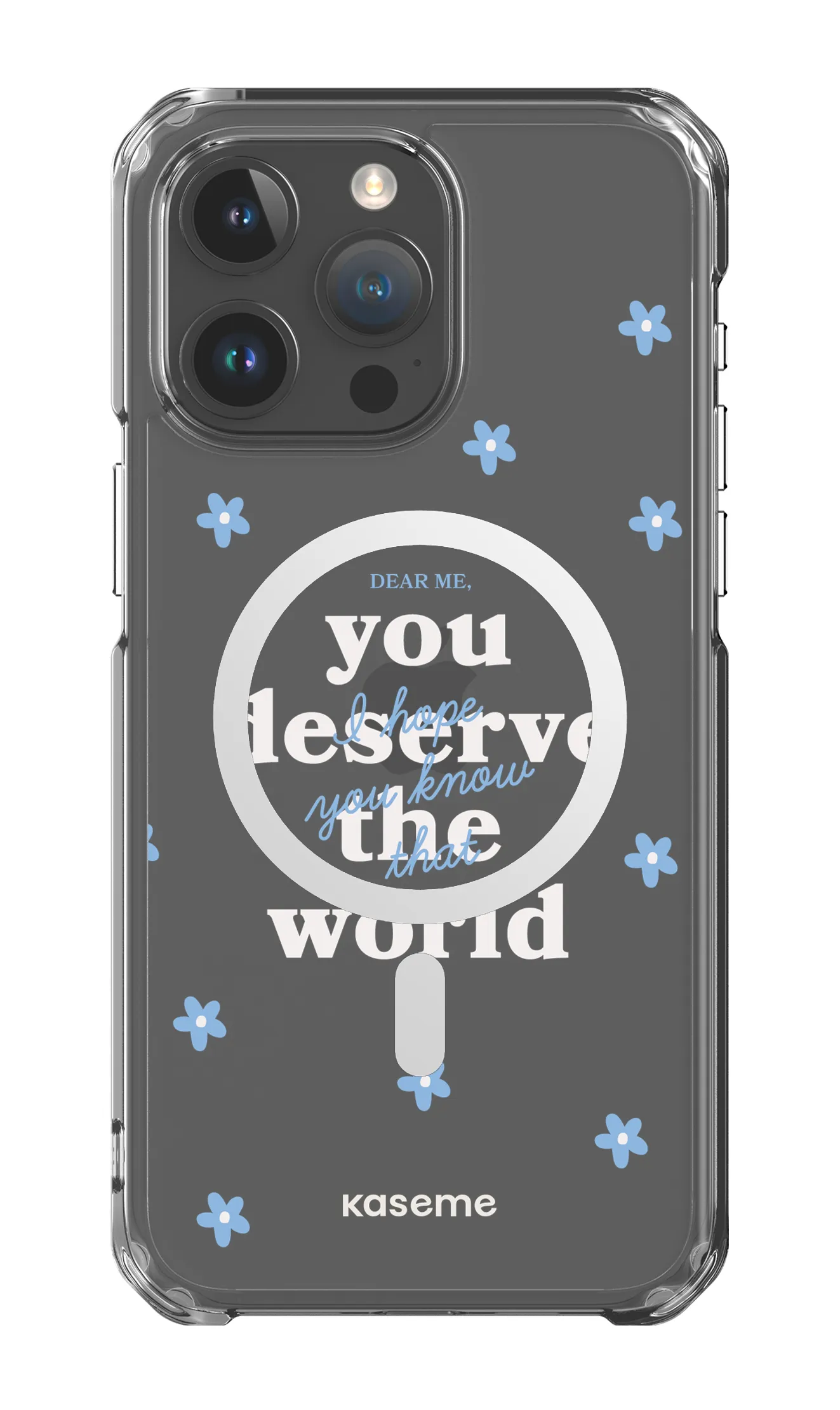 Dear Me clear case