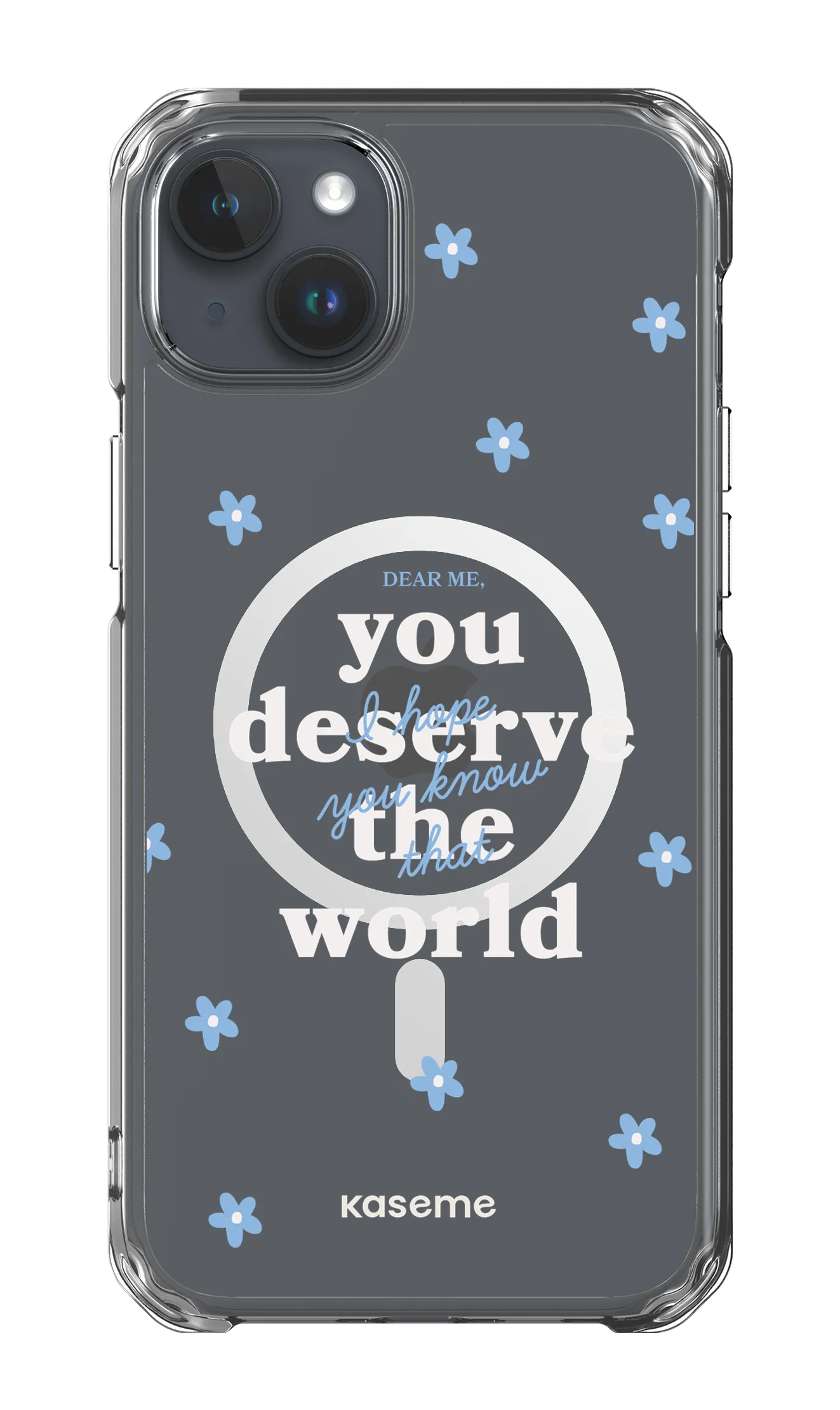 Dear Me clear case