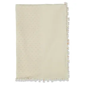 DROPS PAREO SHAWL WHITE GOLDS
