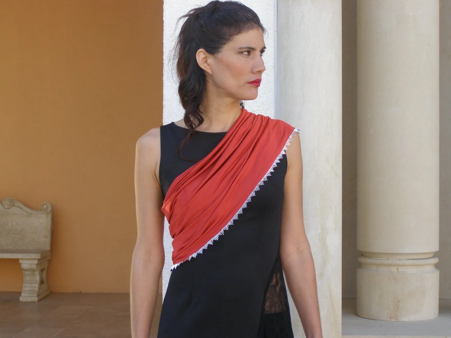 Eclectic Royal Evening Dress