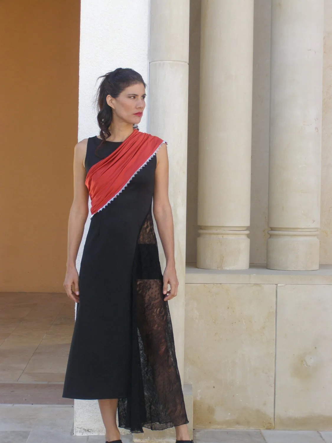 Eclectic Royal Evening Dress