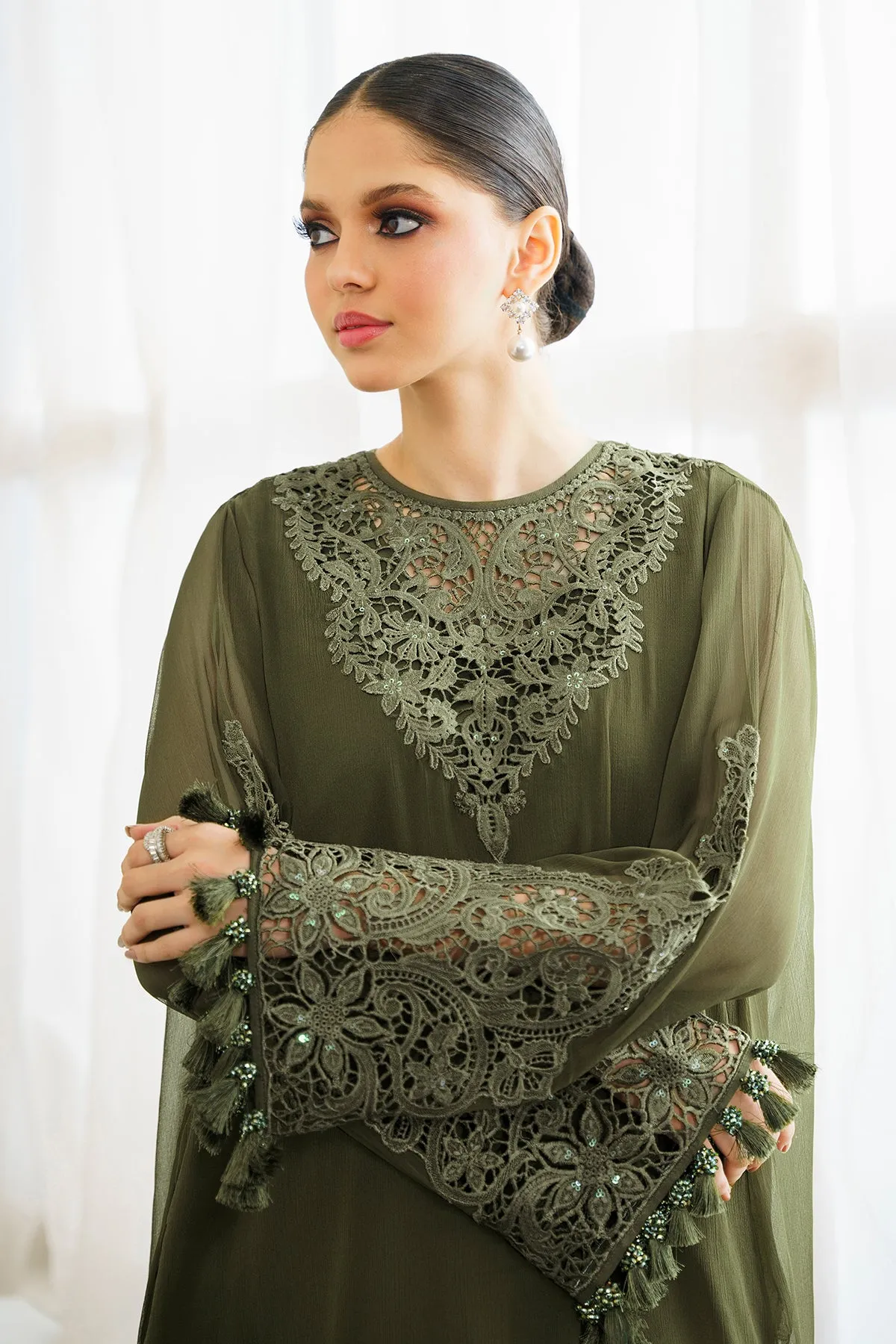 EMBROIDERED CHIFFON PR-902