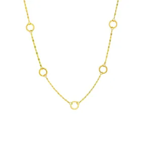 FANCY CIRCLE NECKLACE