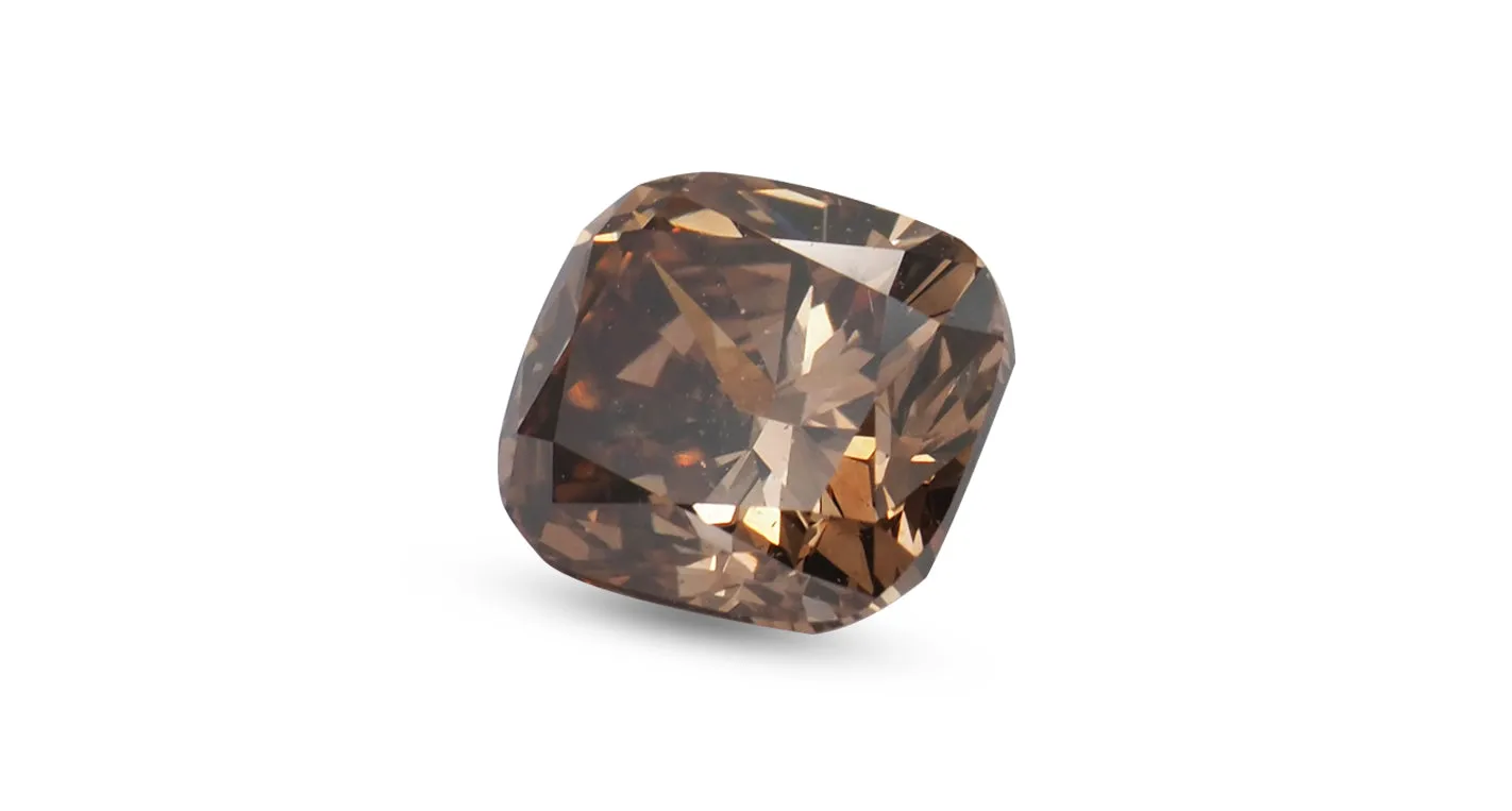 Fancy Orange Brown Diamond 2.06ct