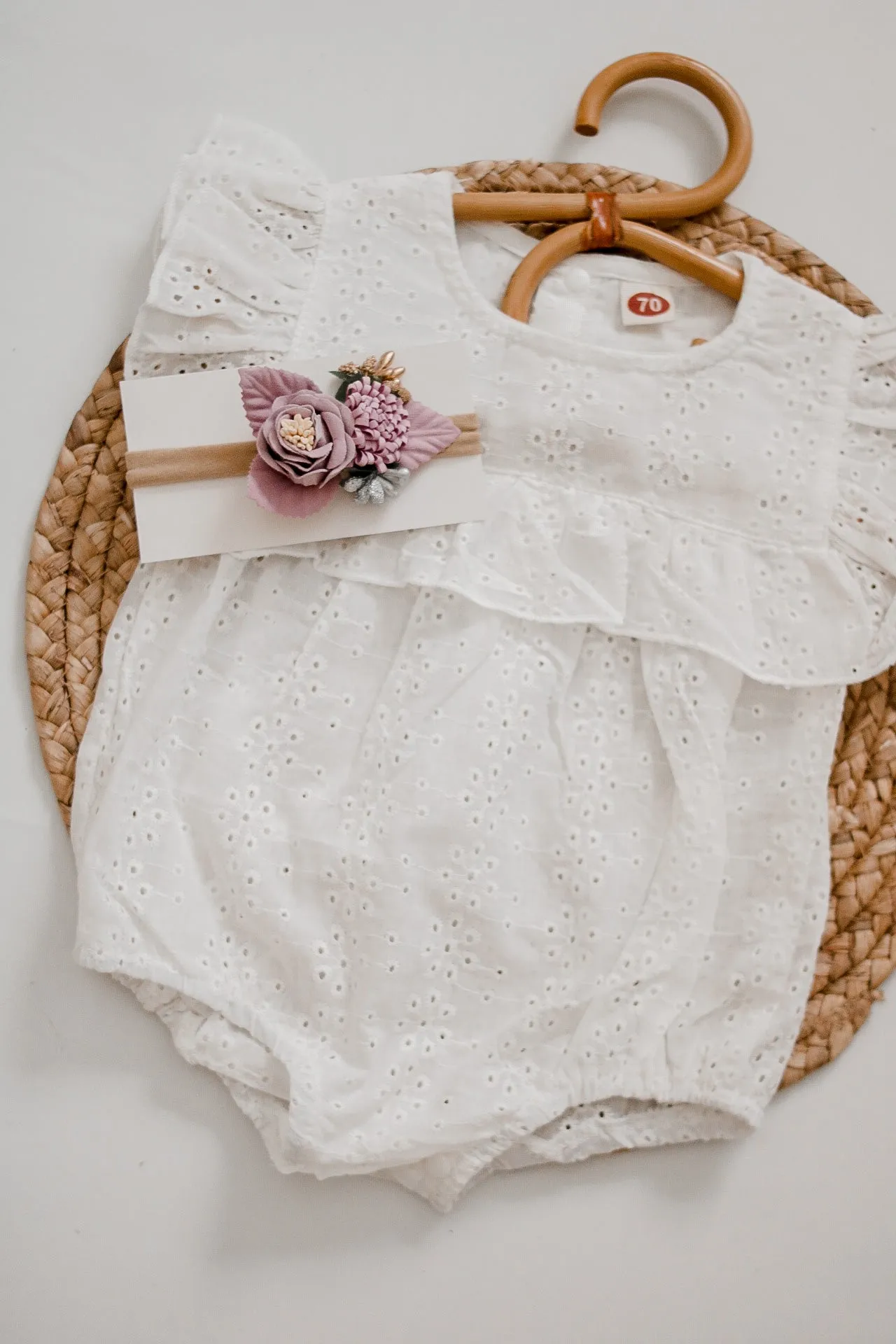 Flower Headband - Boho Purple