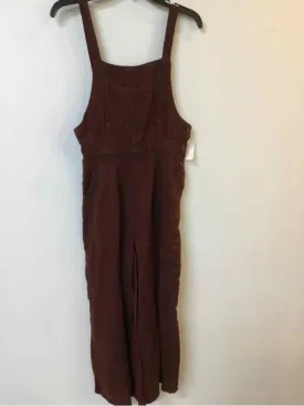 Free People  Size Xs Maroon Overalls